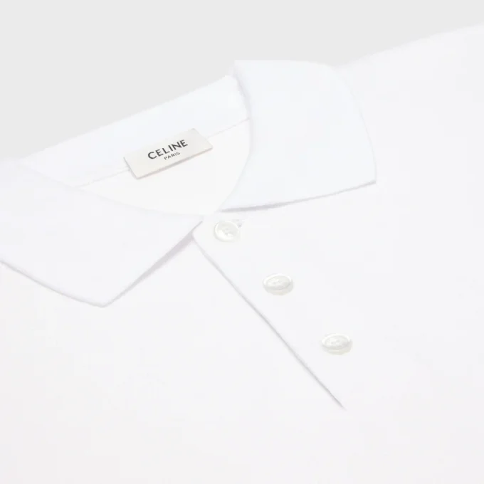 Polo Shirt in Pique Cotton Jersey Polo Shirt in Pique Cotton Jersey