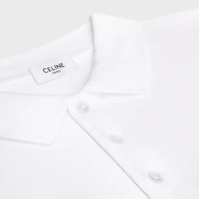 Polo Shirt in Pique Cotton Jersey Polo Shirt in Pique Cotton Jersey