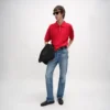 Polo Shirt in Pique Cotton Jersey Polo Shirt in Pique Cotton Jersey
