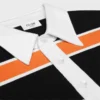 Polo Shirt in Striped Cotton Jersey Polo Shirt in Striped Cotton Jersey