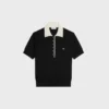 Polo Sweater in Fine Cashmere Silk Polo Sweater in Fine Cashmere Silk