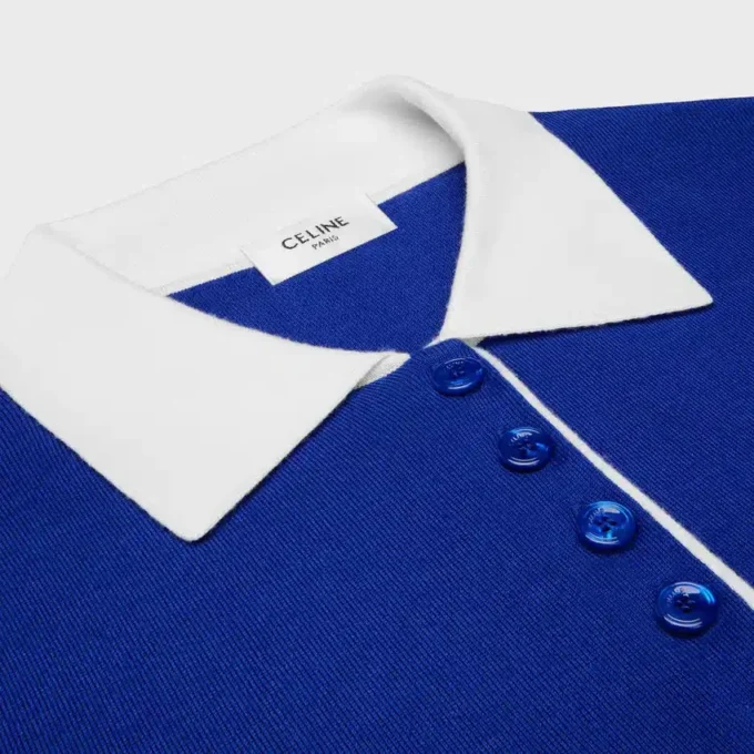 Polo Sweater in Fine Cashmere Silk Polo Sweater in Fine Cashmere Silk