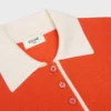Polo Sweater in Fine Cashmere Silk Polo Sweater in Fine Cashmere Silk