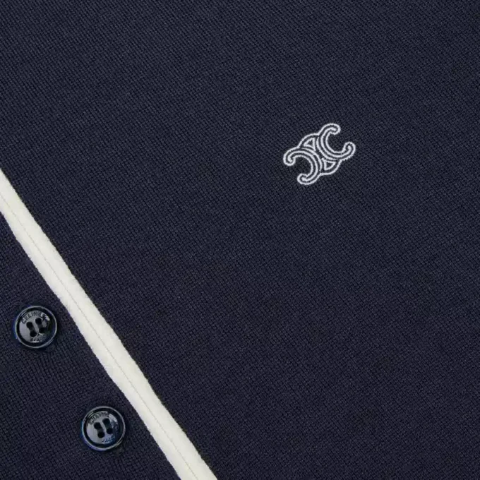 Polo Sweater in Fine Cashmere Silk Polo Sweater in Fine Cashmere Silk