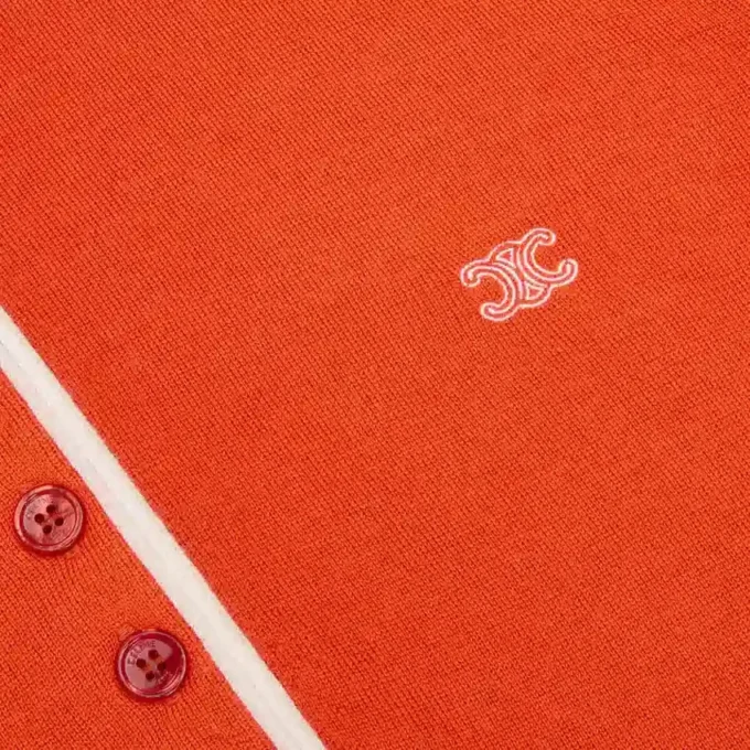 Polo Sweater in Fine Cashmere Silk Polo Sweater in Fine Cashmere Silk