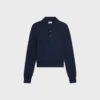 Polo Sweater in Fine Cotton Polo Sweater in Fine Cotton
