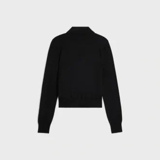 Polo Sweater in Fine Cotton