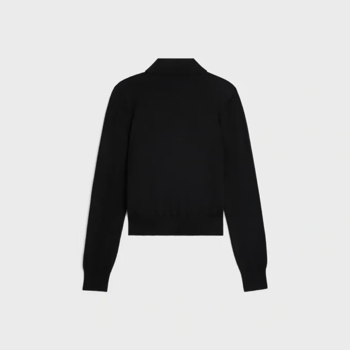 Polo Sweater in Fine Cotton Polo Sweater in Fine Cotton