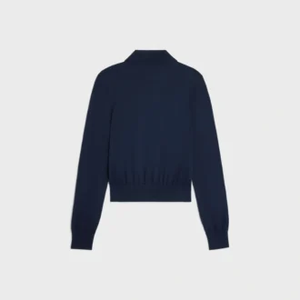 Polo Sweater in Fine Cotton