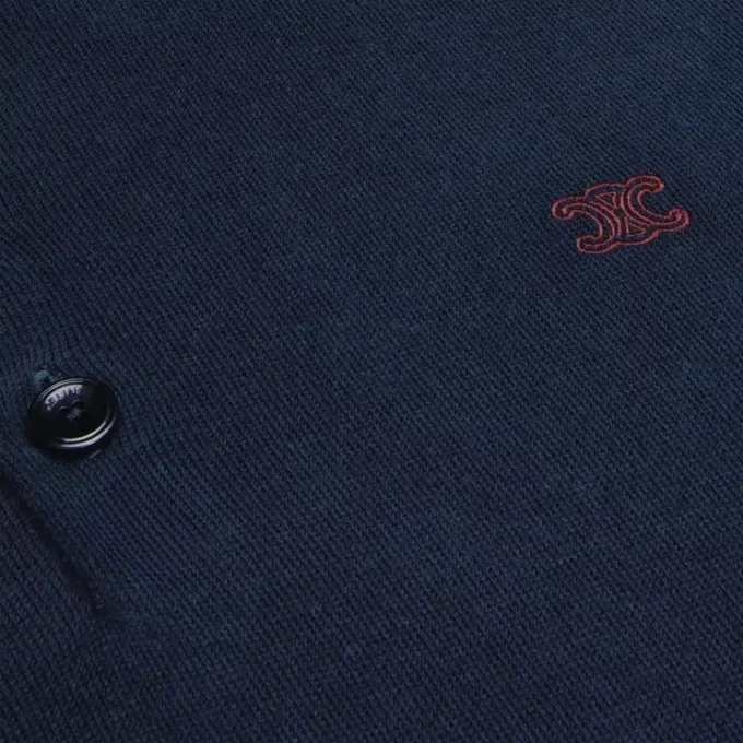 Polo Sweater in Fine Cotton Polo Sweater in Fine Cotton