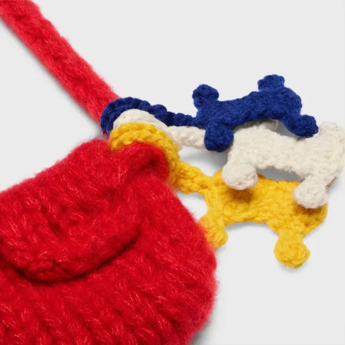 Pouch in Cashmere and Silk Pouch in Cashmere and Silk
