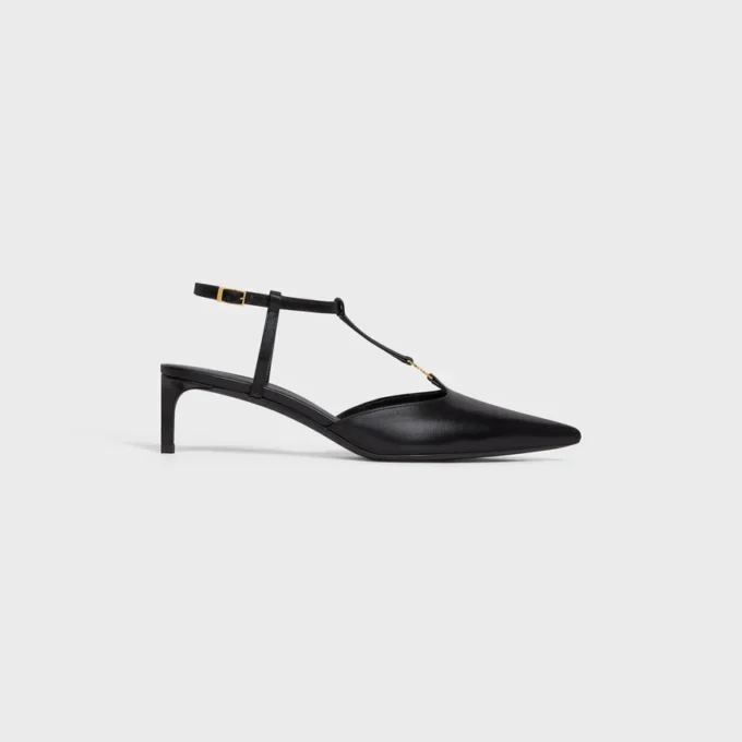 Pump Kitten in Calfskin Pump Kitten in Calfskin