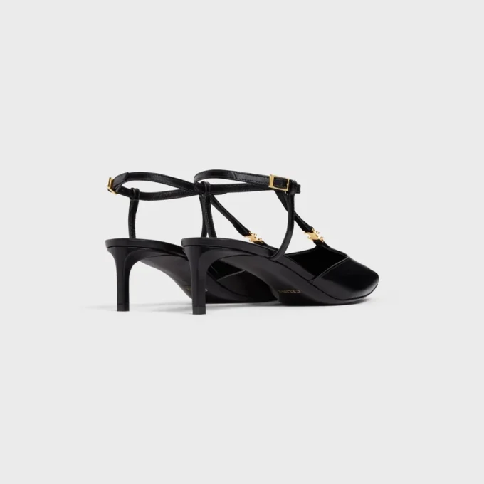 Pump Kitten in Calfskin Pump Kitten in Calfskin