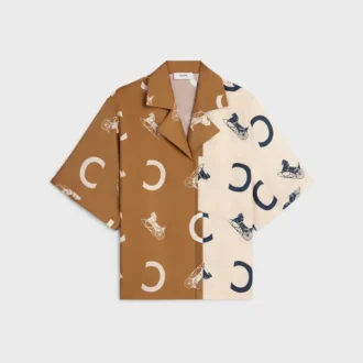 Pyjama Shirt in Silk Twill