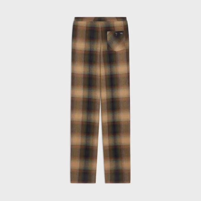 Pyjama Trousers in Checked Wool Pyjama Trousers in Checked Wool