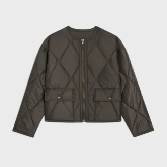 Quilted Jacket in Light Nylon