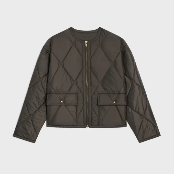 Quilted Jacket in Light Nylon Quilted Jacket in Light Nylon