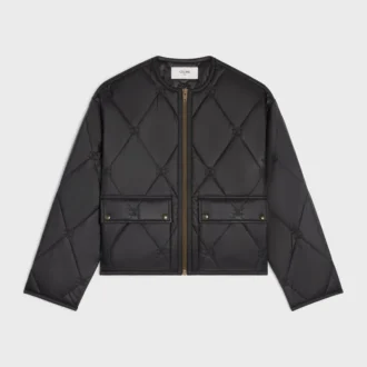 Quilted Jacket in Light Nylon