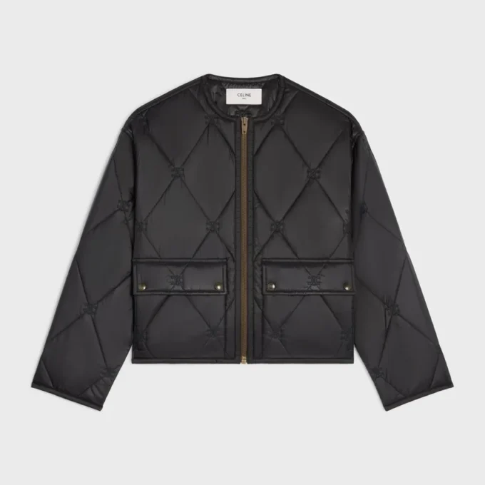 Quilted Jacket in Light Nylon Quilted Jacket in Light Nylon