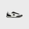 Racer Sneaker in Nylon, Suede Calfskin and Calfskin Racer Sneaker in Nylon, Suede Calfskin and Calfskin