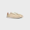 Racer Sneaker in Nylon, Suede Calfskin and Calfskin Racer Sneaker in Nylon, Suede Calfskin and Calfskin