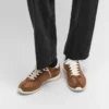 Racer Sneaker in Nylon, Suede Calfskin and Calfskin Racer Sneaker in Nylon, Suede Calfskin and Calfskin