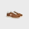 Racer Sneaker in Nylon, Suede Calfskin and Calfskin Racer Sneaker in Nylon, Suede Calfskin and Calfskin