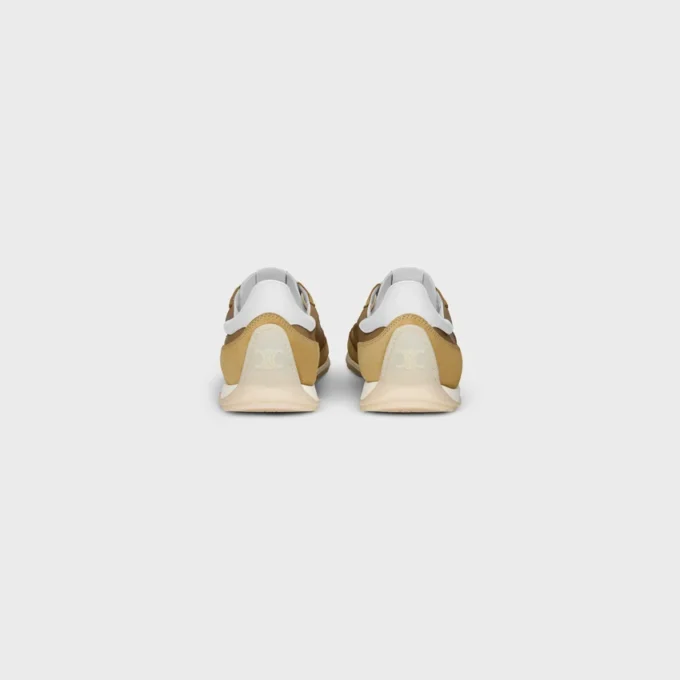 Racer Sneaker in Nylon, Suede Calfskin and Calfskin Racer Sneaker in Nylon, Suede Calfskin and Calfskin
