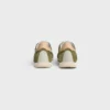 Racer Sneaker in Nylon, Suede Calfskin and Calfskin Racer Sneaker in Nylon, Suede Calfskin and Calfskin