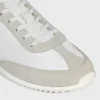 Racer Sneaker in Nylon, Suede Calfskin and Calfskin Racer Sneaker in Nylon, Suede Calfskin and Calfskin