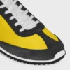 Racer Sneaker in Nylon, Suede Calfskin and Calfskin Racer Sneaker in Nylon, Suede Calfskin and Calfskin