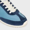 Racer Sneaker in Nylon, Suede Calfskin and Calfskin Racer Sneaker in Nylon, Suede Calfskin and Calfskin