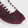 Racer Sneaker in Nylon, Suede Calfskin and Calfskin Racer Sneaker in Nylon, Suede Calfskin and Calfskin