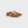 Racer Sneaker in Nylon, Suede Calfskin and Calfskin Racer Sneaker in Nylon, Suede Calfskin and Calfskin