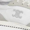 Racer Sneaker in Nylon, Suede Calfskin and Calfskin Racer Sneaker in Nylon, Suede Calfskin and Calfskin
