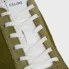 Racer Sneaker in Nylon, Suede Calfskin and Calfskin Racer Sneaker in Nylon, Suede Calfskin and Calfskin