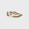 Racer Sneaker in Nylon, Suede Calfskin and Calfskin Racer Sneaker in Nylon, Suede Calfskin and Calfskin