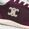 Racer Sneaker in Nylon, Suede Calfskin and Calfskin Racer Sneaker in Nylon, Suede Calfskin and Calfskin