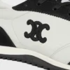 Racer Sneaker in Nylon, Suede Calfskin and Calfskin Racer Sneaker in Nylon, Suede Calfskin and Calfskin