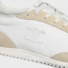 Racer Sneaker in Nylon, Suede Calfskin and Calfskin Racer Sneaker in Nylon, Suede Calfskin and Calfskin