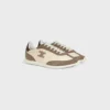 Racer Sneaker in Nylon, Suede Calfskin and Calfskin Racer Sneaker in Nylon, Suede Calfskin and Calfskin