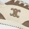 Racer Sneaker in Nylon, Suede Calfskin and Calfskin Racer Sneaker in Nylon, Suede Calfskin and Calfskin