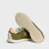 Racer Sneaker in Nylon, Suede Calfskin and Calfskin Racer Sneaker in Nylon, Suede Calfskin and Calfskin