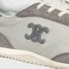 Racer Sneaker in Nylon, Suede Calfskin and Calfskin Racer Sneaker in Nylon, Suede Calfskin and Calfskin