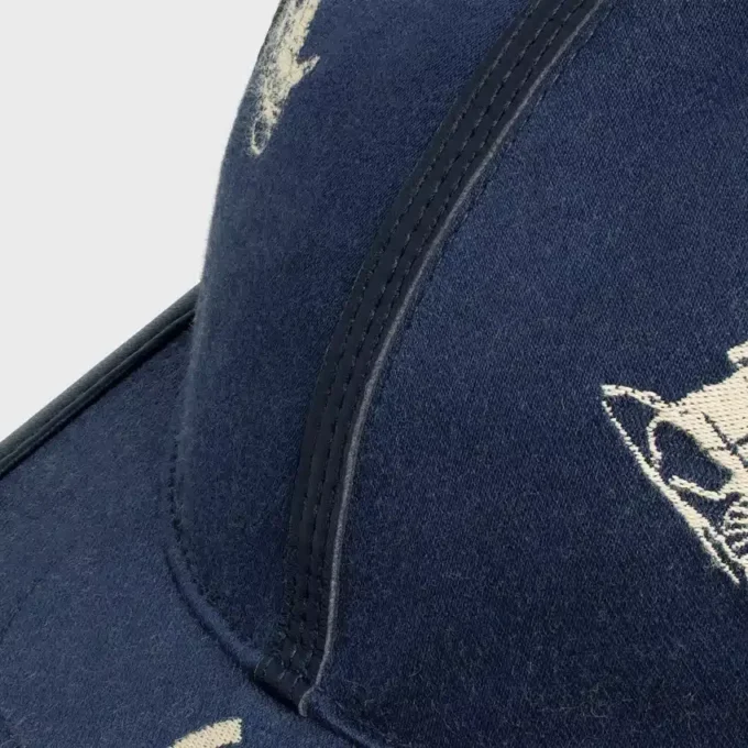 Racine Cap in Cotton Jacquard