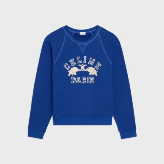 Regular Sweatshirt in Cotton Fleece