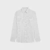 Relaxed Shirt in Checked Cotton Twill Relaxed Shirt in Checked Cotton Twill