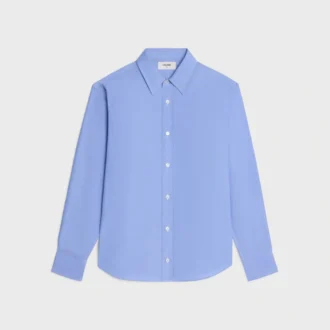 Relaxed Shirt in Cotton Poplin
