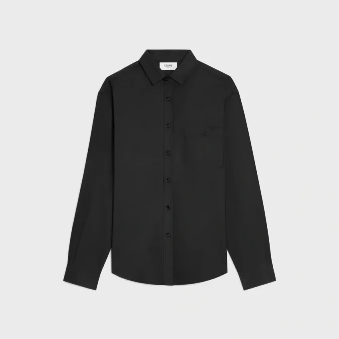 Relaxed Shirt in Silk Twill Relaxed Shirt in Silk Twill
