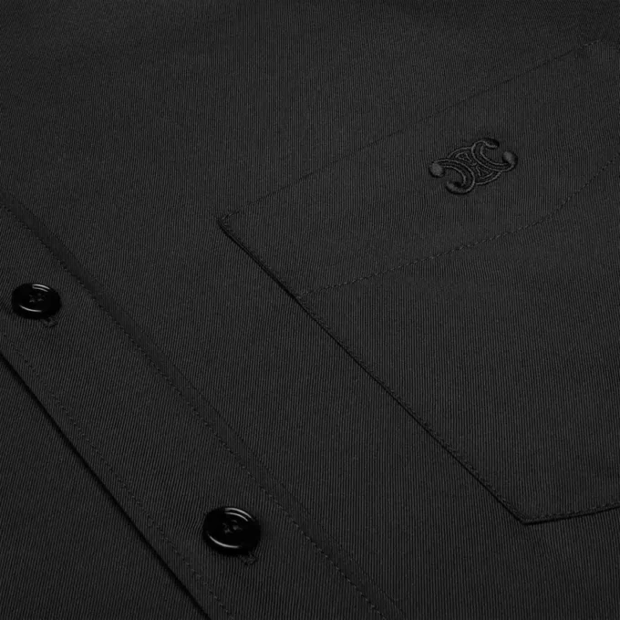 Relaxed Shirt in Silk Twill Relaxed Shirt in Silk Twill